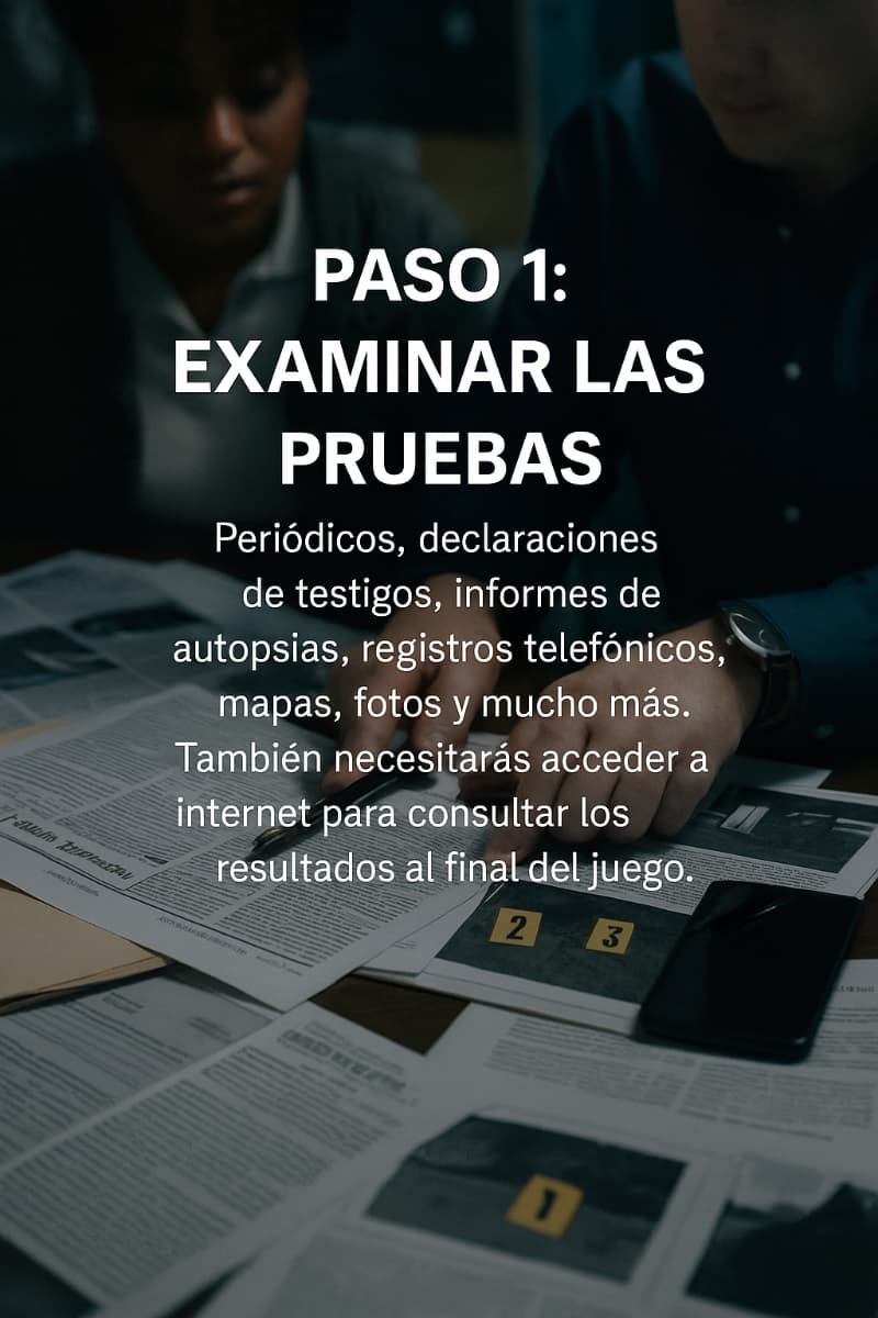 JUEGOS DE DETECTIVES - HOY 3X1 - LLEVATE 3 CASOS REALES + 7 CASOS EXPRESS DE REGALO