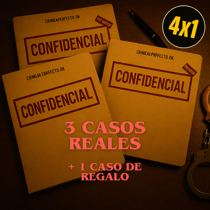JUEGOS DE INVESTIGACIÓN - HOY 4X1 - LLEVATE 4 CASOS REALES + 7 CASOS EXPRESS DE REGALO