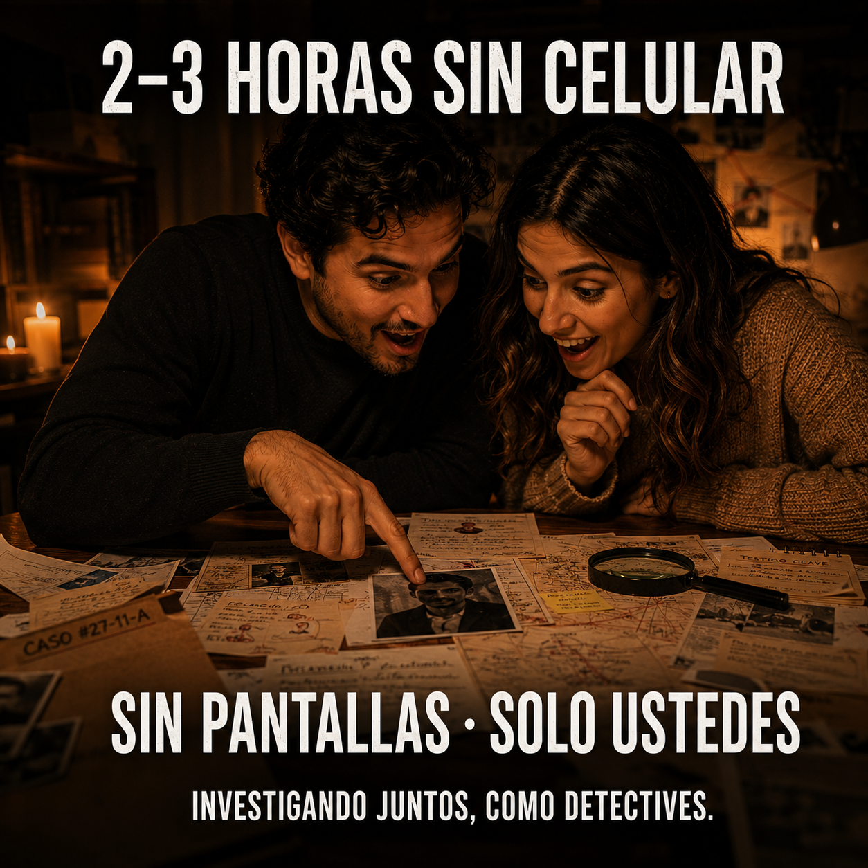 JUEGOS DE DETECTIVES - HOY 3X1 - LLEVATE 3 CASOS REALES + 7 CASOS EXPRESS DE REGALO