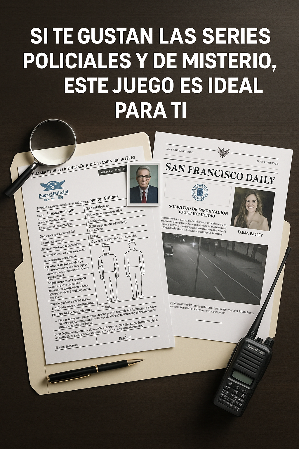 JUEGO DE INVESTIGACION - HOY 3X1 - LLEVATE 3 CASOS REALES