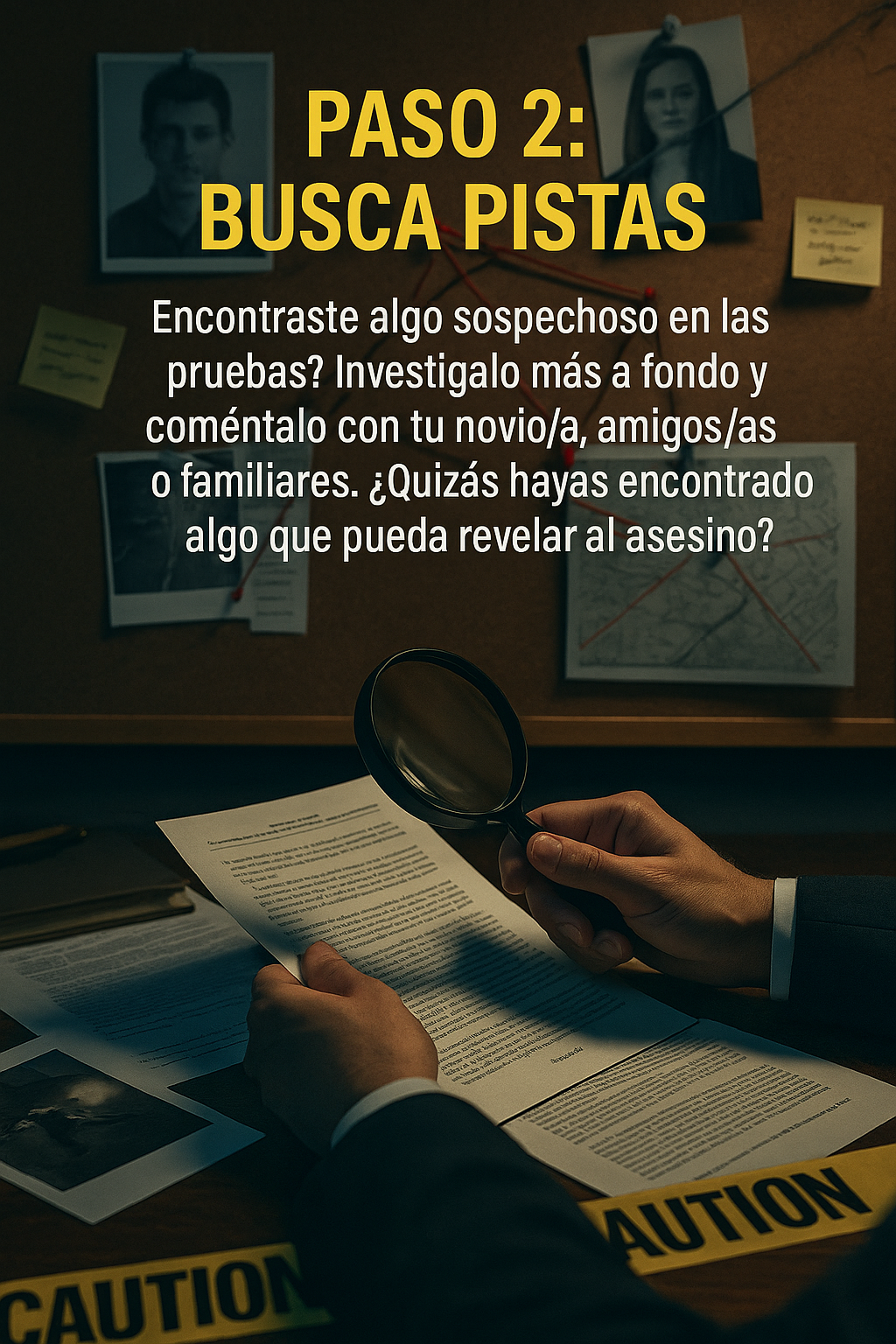 JUEGO DE INVESTIGACION - HOY 3X1 - LLEVATE 3 CASOS REALES