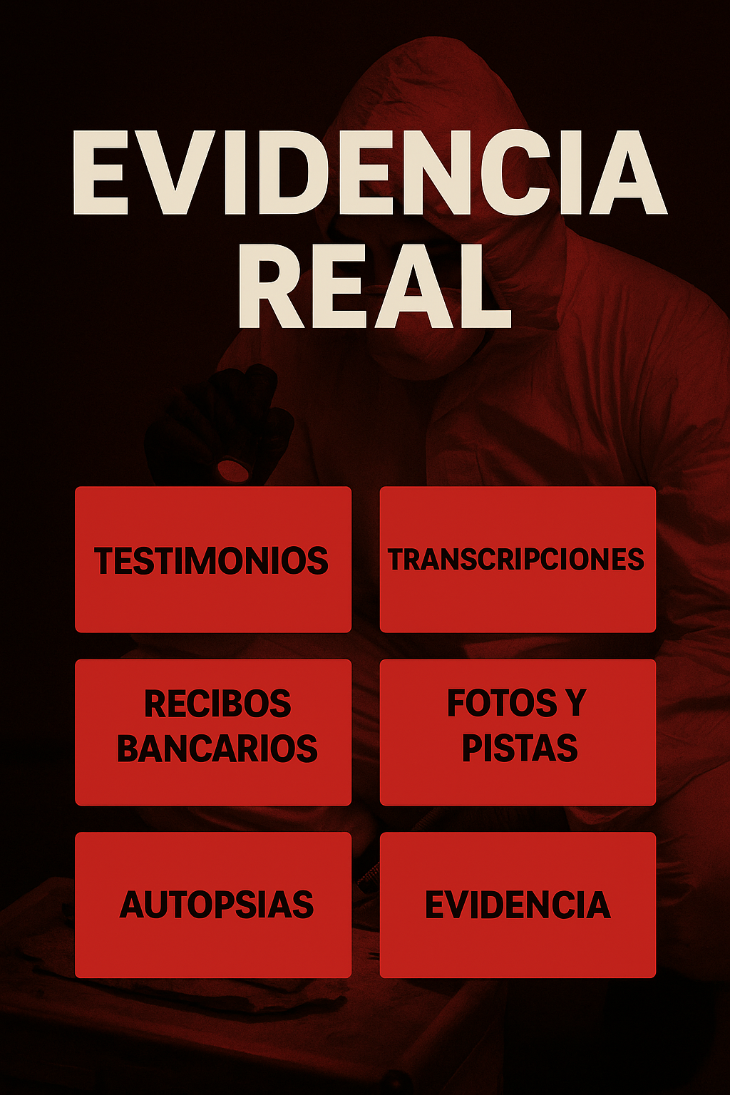 JUEGO DE INVESTIGACION - HOY 3X1 - LLEVATE 3 CASOS REALES
