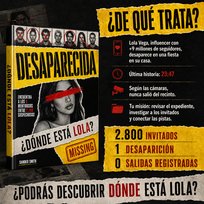 JUEGOS DE INVESTIGACIÓN - HOY 3X1 - LLEVATE 3 CASOS REALES + ¿DONDE ESTA LOLA? DE REGALO